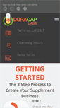 Mobile Screenshot of duracaplabs.com
